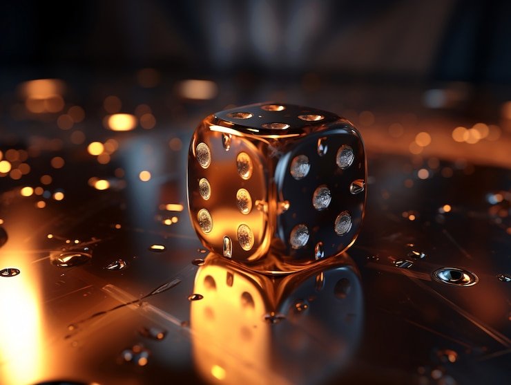 Educational content explaining random outcomes and responsible expectations for dice entertainment